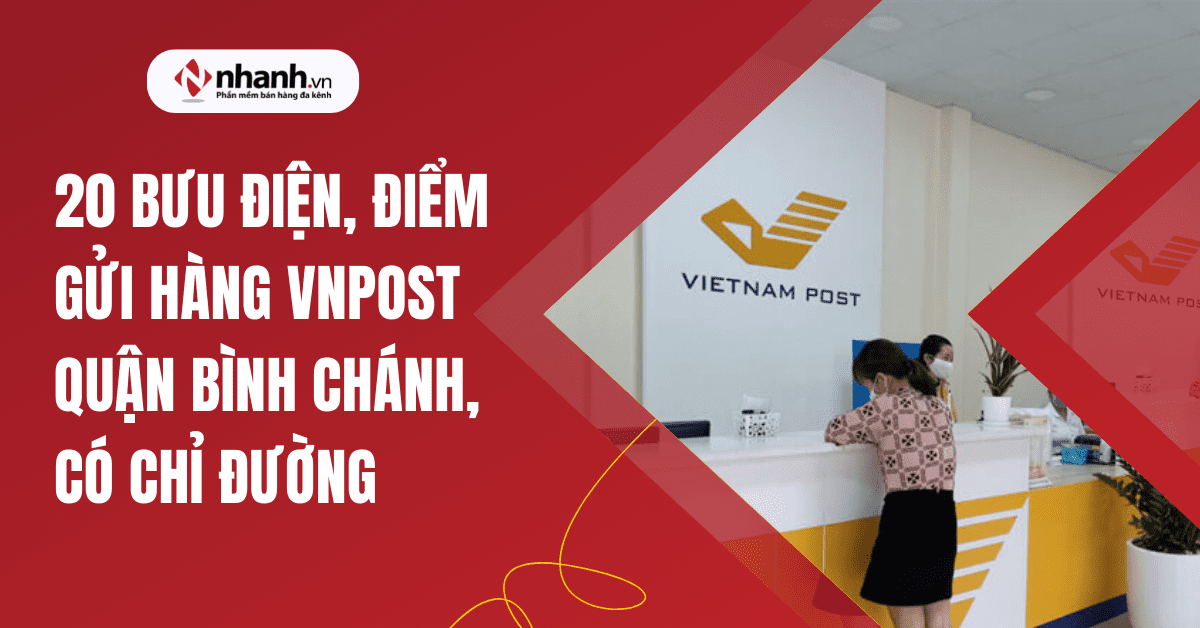 20 bưu điện, điểm gửi hàng VNPost quận Bình Chánh, có chỉ đường