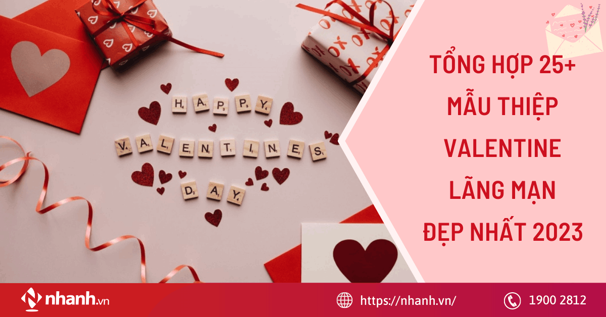 Tổng hợp 25+ mẫu thiệp valentine lãng mạn, đẹp nhất 2026