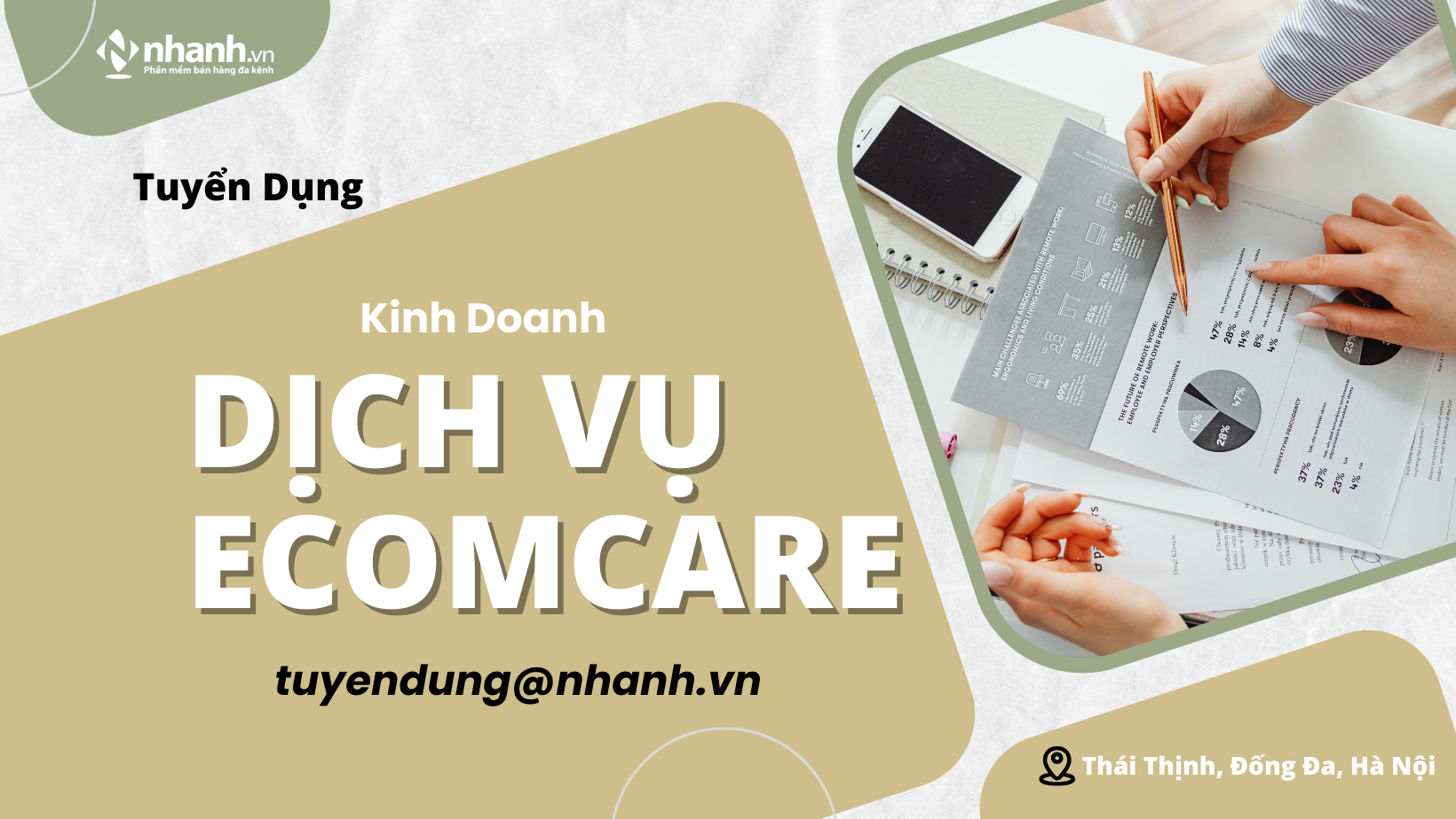 [HN] KINH DOANH DỊCH VỤ ECOMCARE FULL-TIME