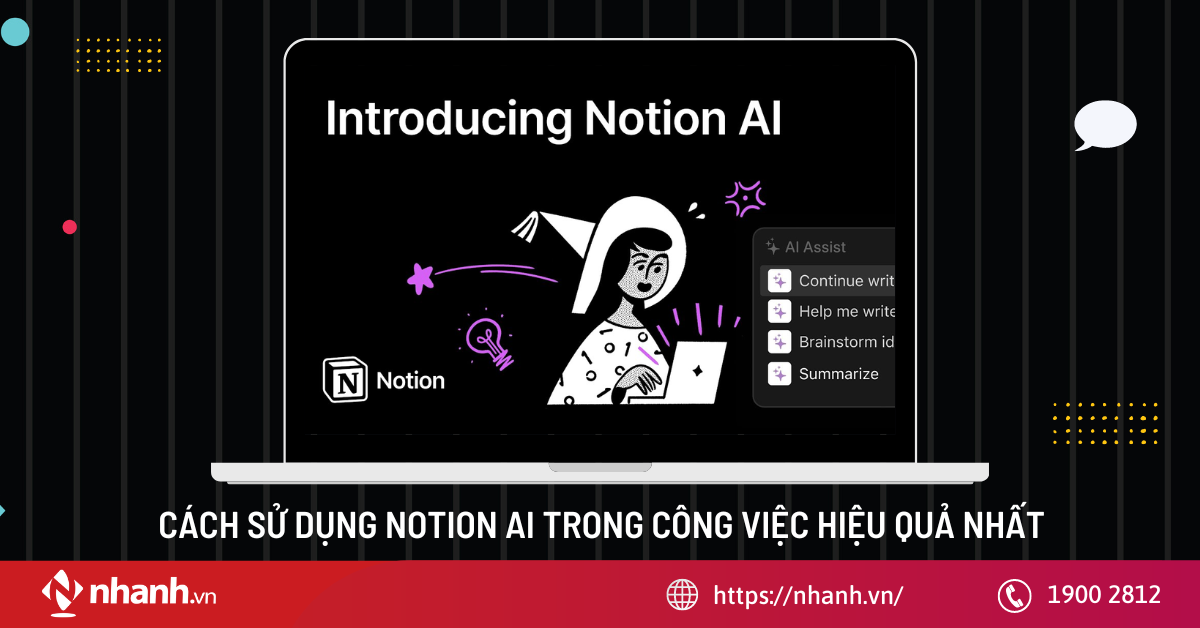 Cách sử dụng Notion Ai trong công việc hiệu quả nhất 2025