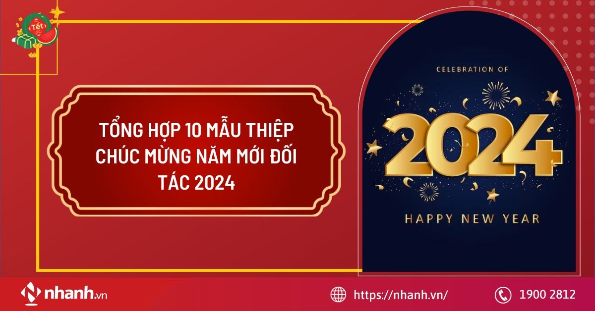 Tổng hợp 10 mẫu thiệp chúc mừng năm mới đối tác 2025