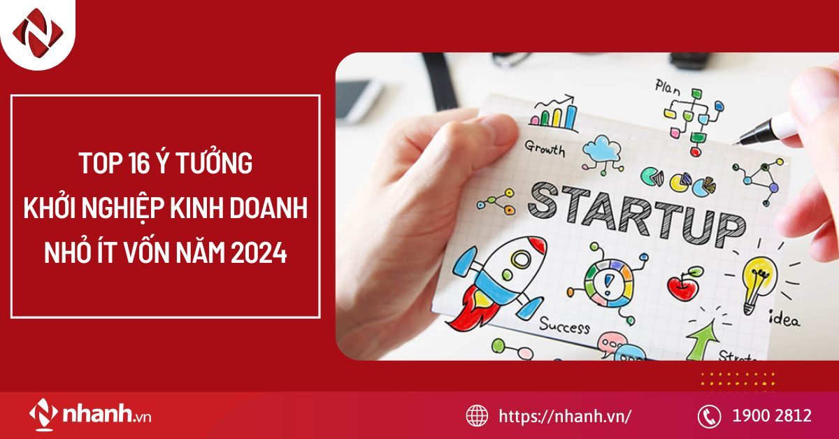 TOP 16 ý tưởng khởi nghiệp kinh doanh nhỏ ít vốn năm 2025