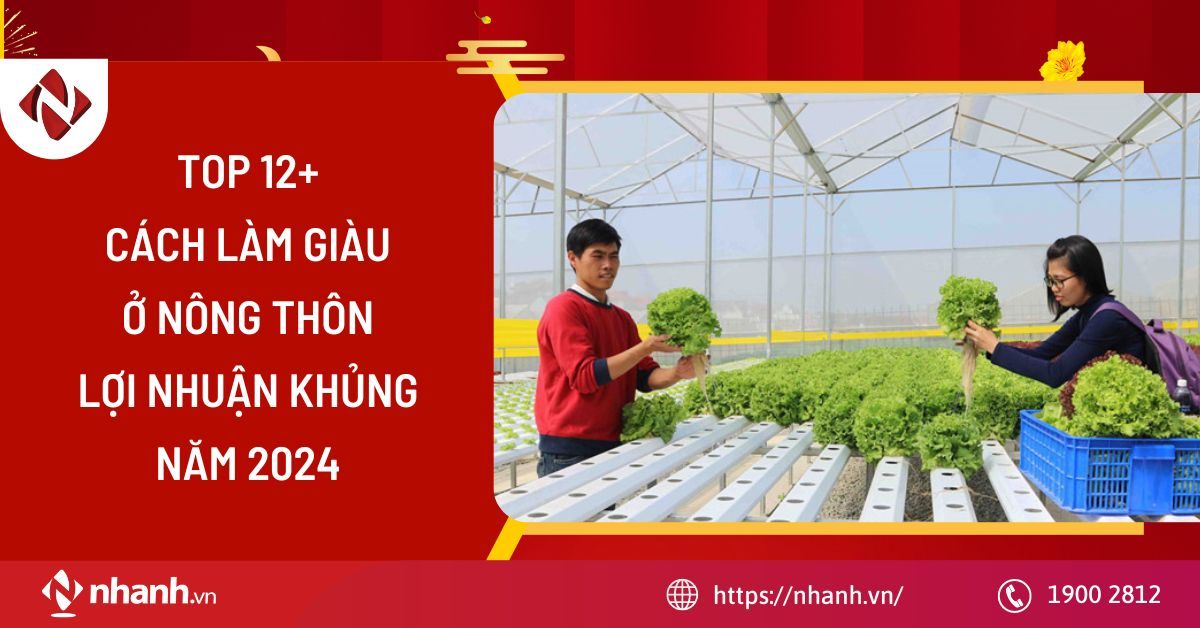 TOP 12+ cách làm giàu ở nông thôn lợi nhuận khủng năm 2025