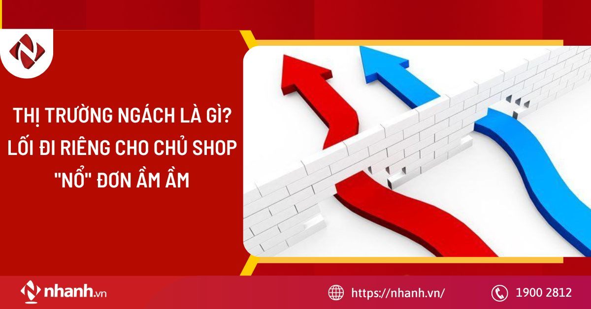 Thị trường ngách là gì? Lối đi riêng cho chủ shop
