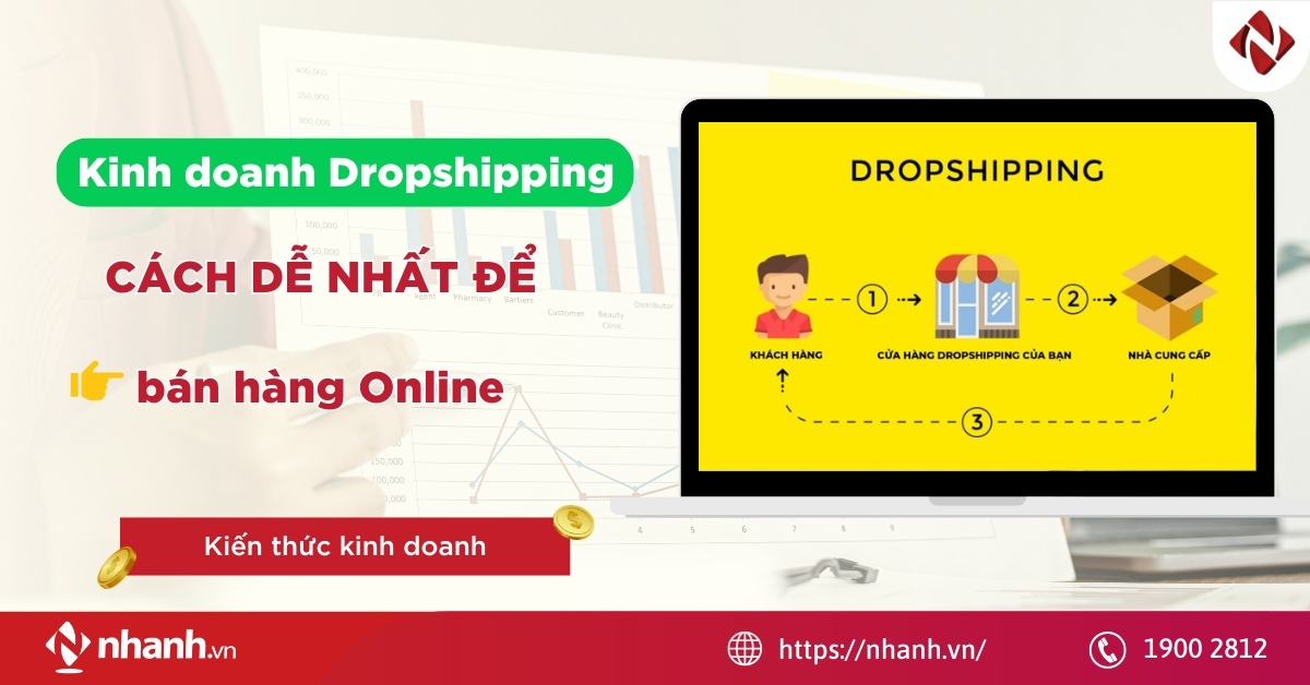 Kinh doanh Dropshipping - Cách dễ nhất để bán hàng Online