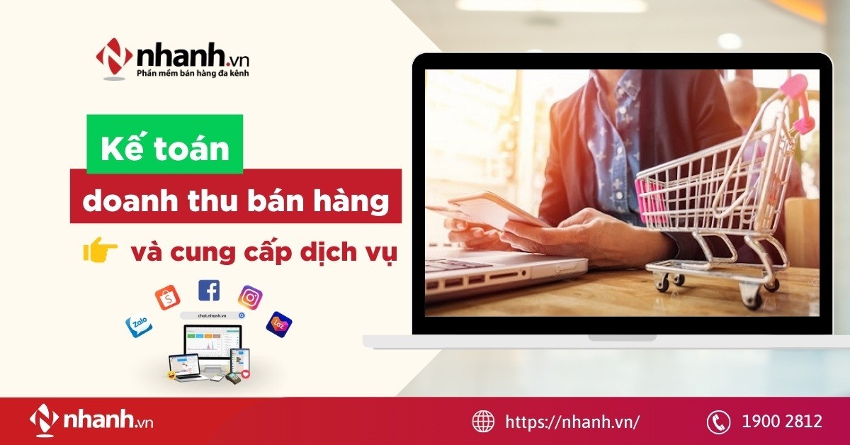 Kế toán doanh thu bán hàng và cung cấp dịch vụ