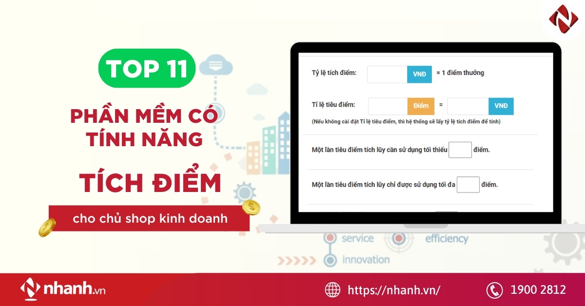 Top 11 phần mềm bán hàng có tính năng tích điểm cho khách hàng