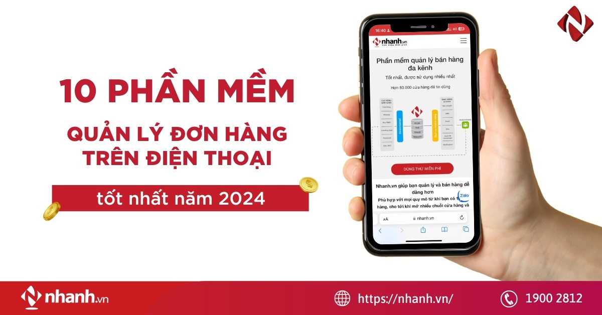 10 phần mềm quản lý đơn hàng trên điện thoại tốt nhất năm 2025