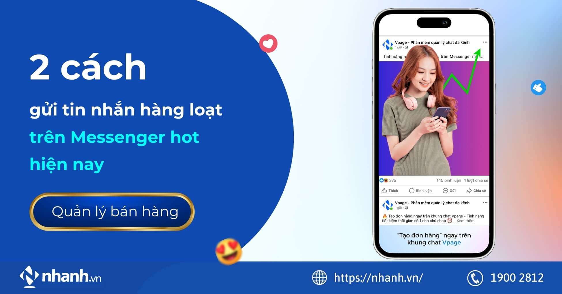 2 cách gửi tin nhắn hàng loạt trên Messenger hot hiện nay