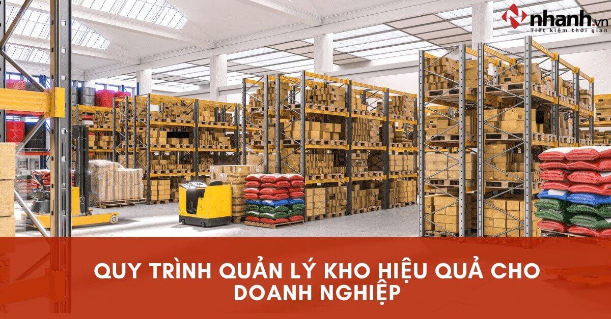 Quy trình quản lý kho hiệu quả cho cửa hàng bán lẻ