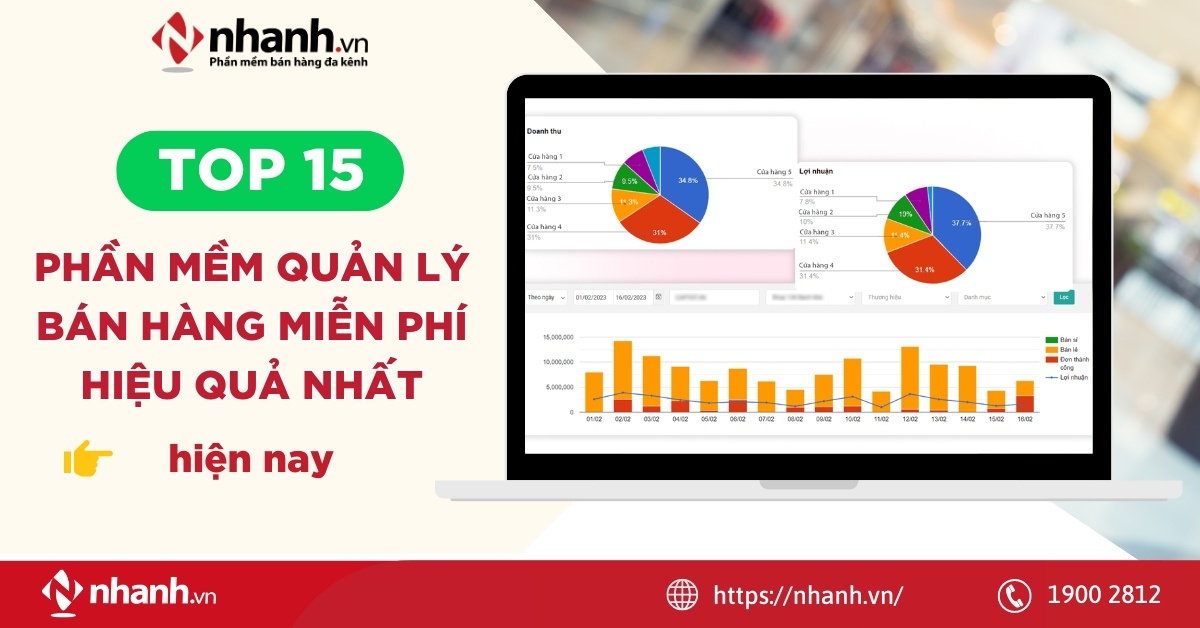 Top 15 phần mềm quản lý bán hàng miễn phí, hiệu quả nhất