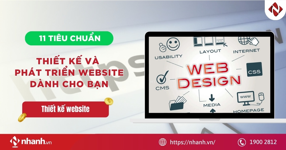 11 tiêu chuẩn thiết kế và phát triển trang web