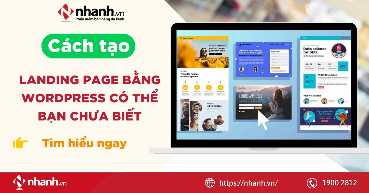 Cách tạo Landing page bằng WordPress có thể bạn chưa biết