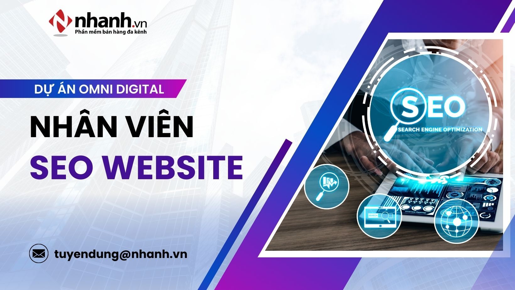 [HN] NHÂN VIÊN SEO WEBSITE DỰ ÁN OMNI DIGITAL