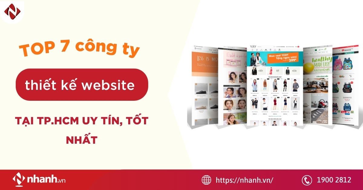 TOP 10 công ty thiết kế website tại TP.HCM uy tín, tốt nhất