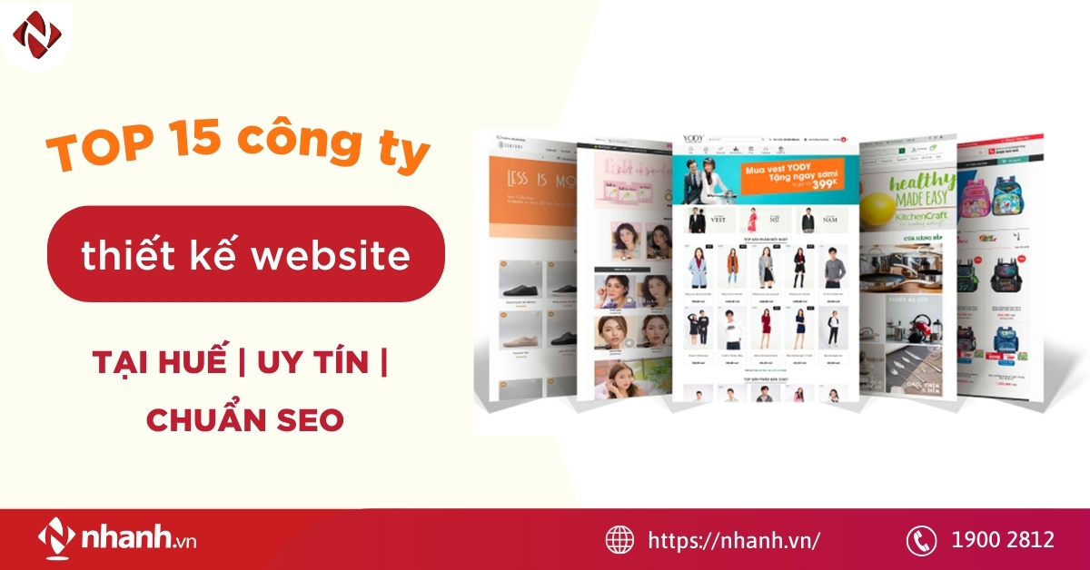 TOP 15 công ty thiết kế website tại Huế | UY TÍN | CHUẨN SEO