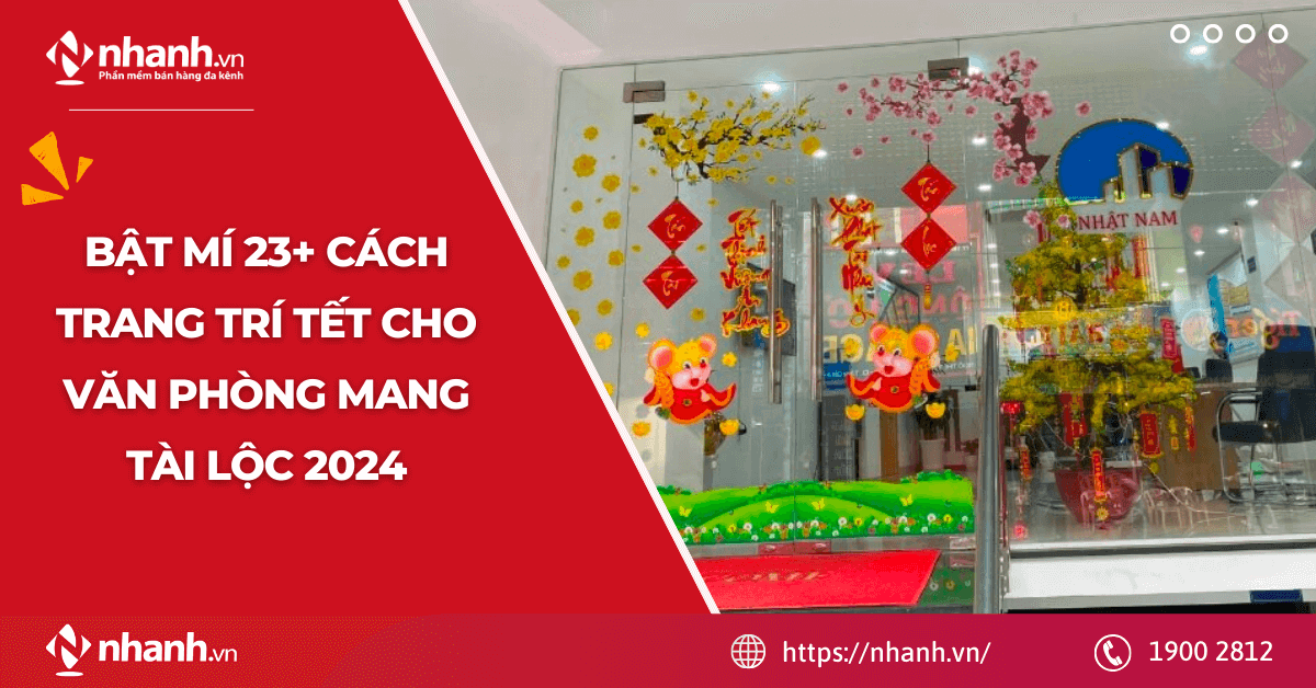 Bật mí 23+ cách trang trí tết cho văn phòng mang tài lộc 2024