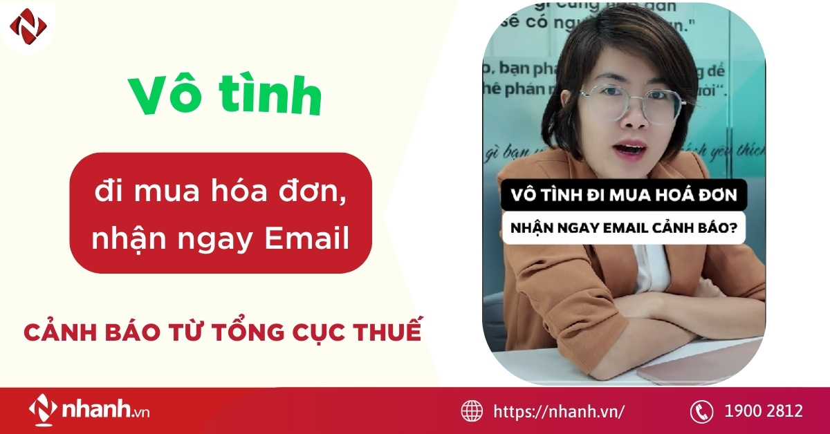 Vô tình đi mua hóa đơn, nhận ngay email cảnh báo từ Tổng cục Thuế, liệu có bị đi tù không?