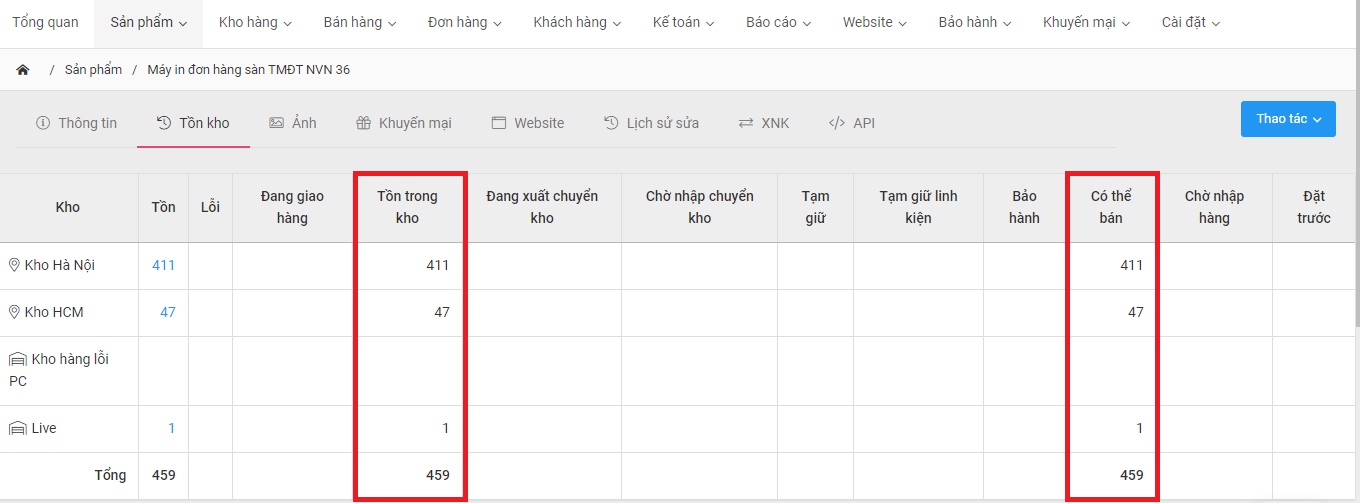 Sử dụng phần mềm quản lý kho chuyên biệt