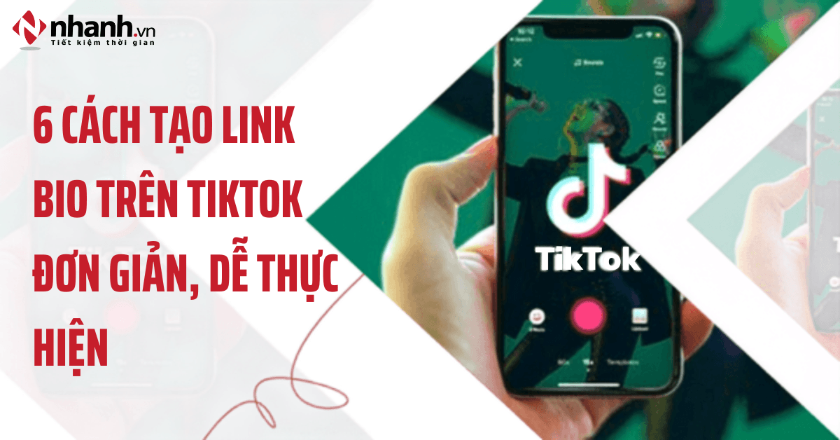 6 cách tạo link bio trên TikTok đơn giản, dễ thực hiện