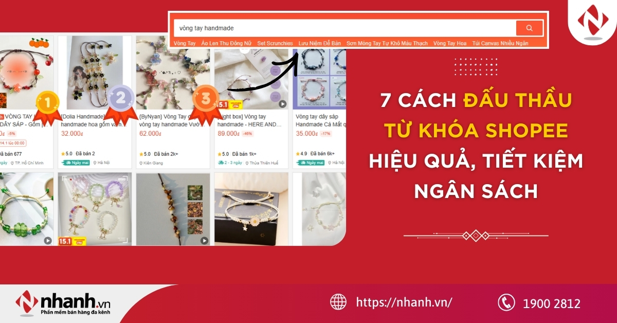 7 cách đấu thầu từ khóa Shopee hiệu quả, tiết kiệm ngân sách 2026