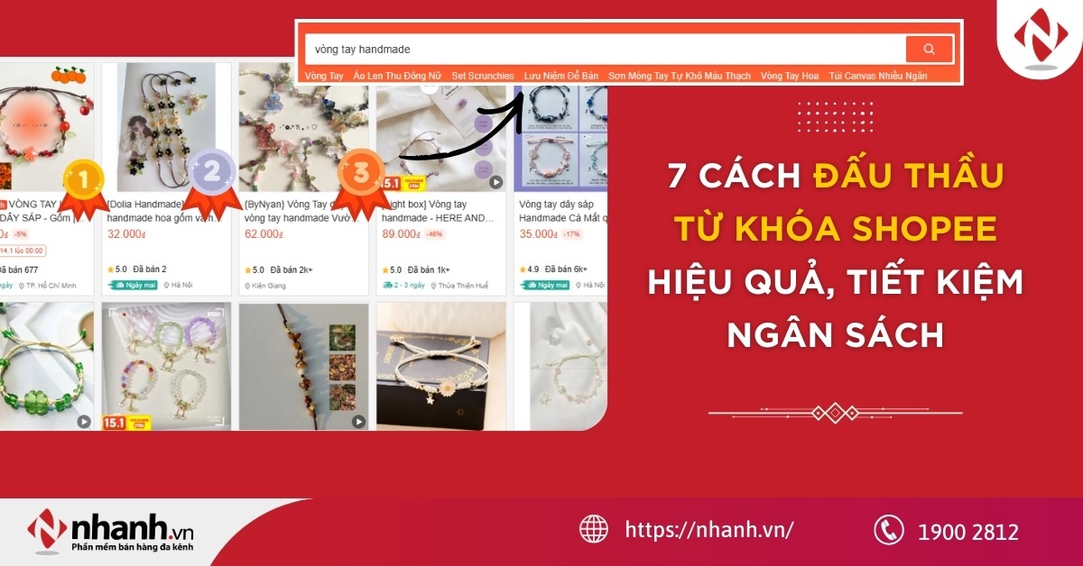 7 cách đấu thầu từ khóa Shopee hiệu quả, tiết kiệm ngân sách 2026