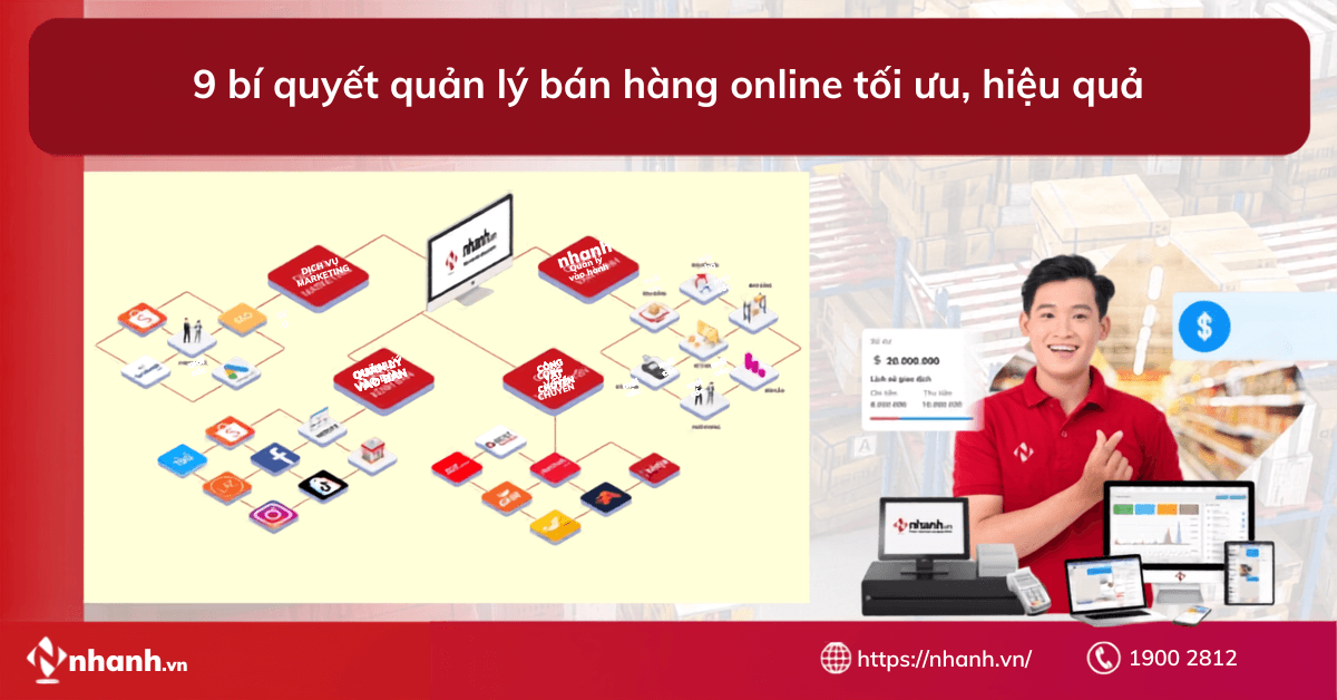 9 bí quyết quản lý bán hàng online tối ưu, hiệu quả