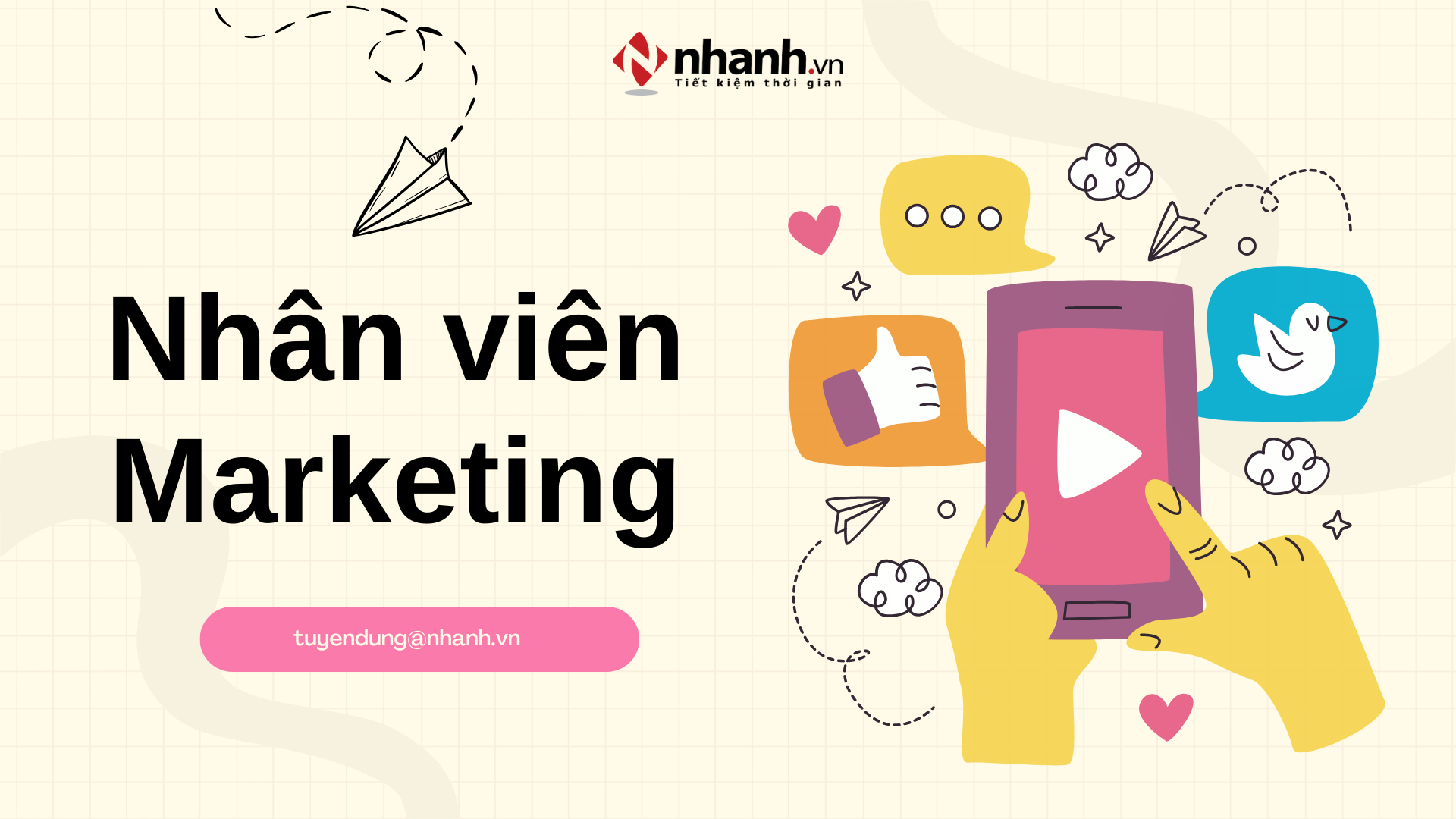 [HN] NHÂN VIÊN MARKETING FULL-TIME