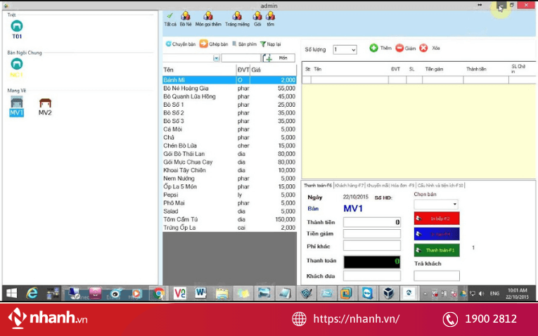 Phần mềm POS Anviet Soft