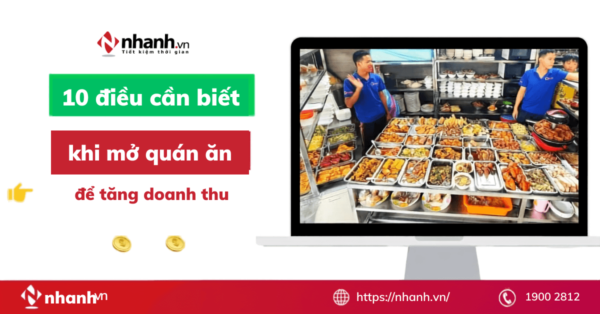 điều cần biết khi mở quán ăn