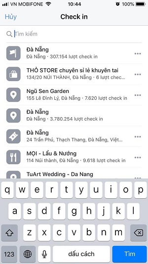 cách tạo check in cho fanage facebook