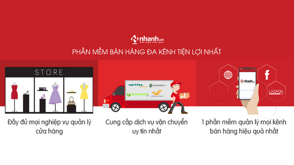 phần mềm quản lý bán hàng của Nhanh.vn