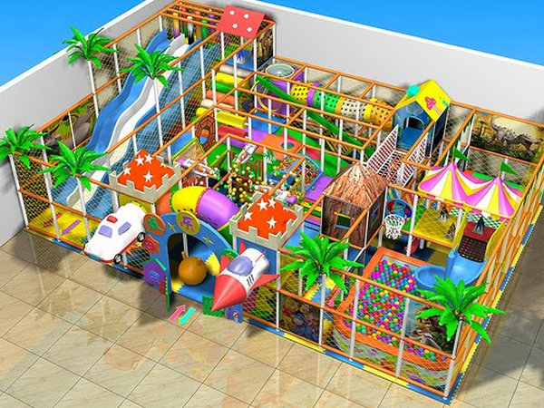 Máy gắp thú bông kết hợp thiết kế khu vui chơi trẻ em - Một mô hình kinh doanh sinh lời cao