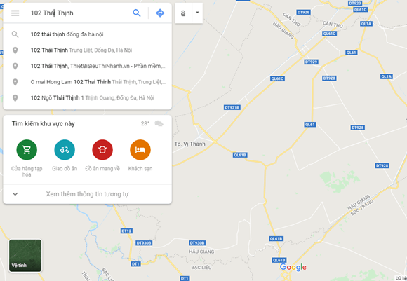 thêm địa chỉ trên google maps