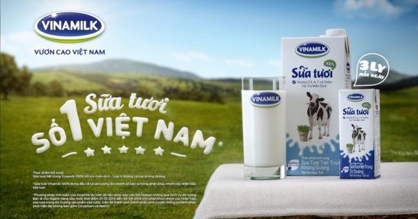 Vinamilk được coi là sữa số 1 Việt Nam