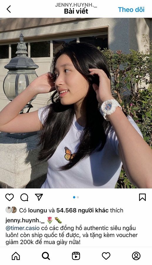 Instagram của Influencer: Jenny Huynh