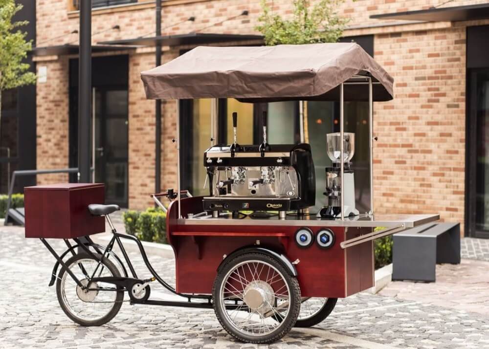 Kinh doanh theo mô hình xe cà phê