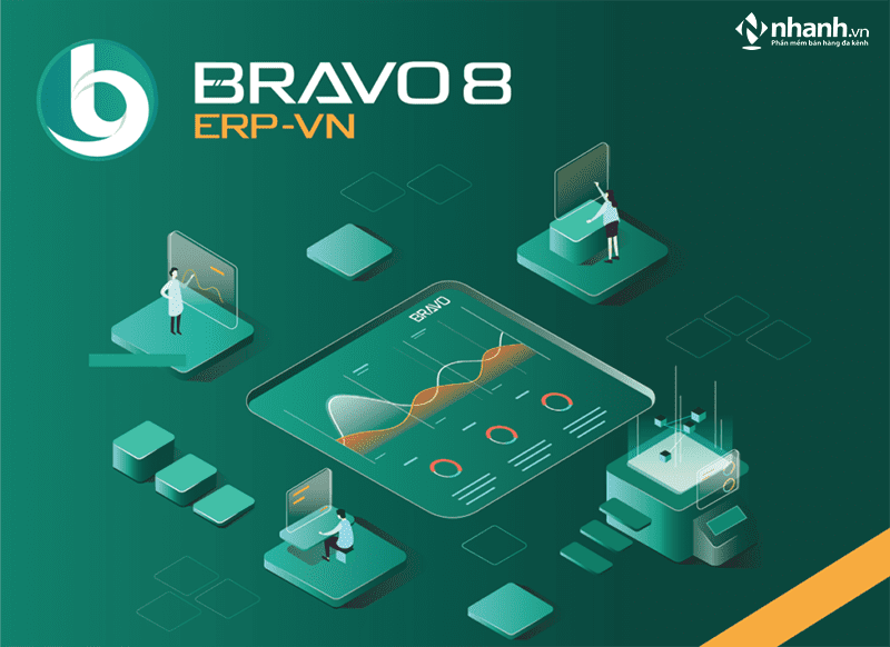 Phần mềm quản lý sản xuất và bán hàng ERP Bravo