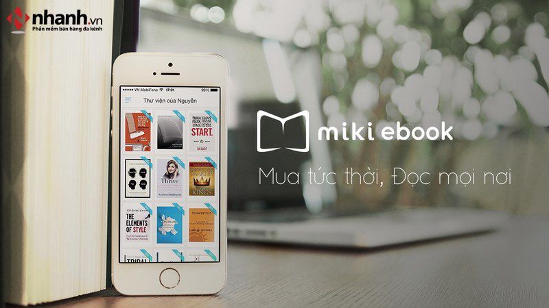 Miki Ebook là ứng dụng đọc sách điện tử hỗ trợ người đọc cả online và offline