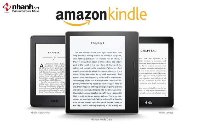 Amazon Kindle là một ứng dụng đọc sách được thiết kế bởi công ty Amazon