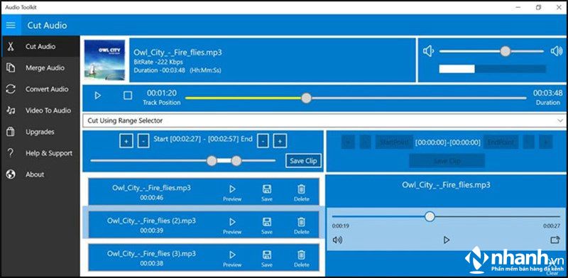 Phần mềm Audio Toolkit cho Windows 10