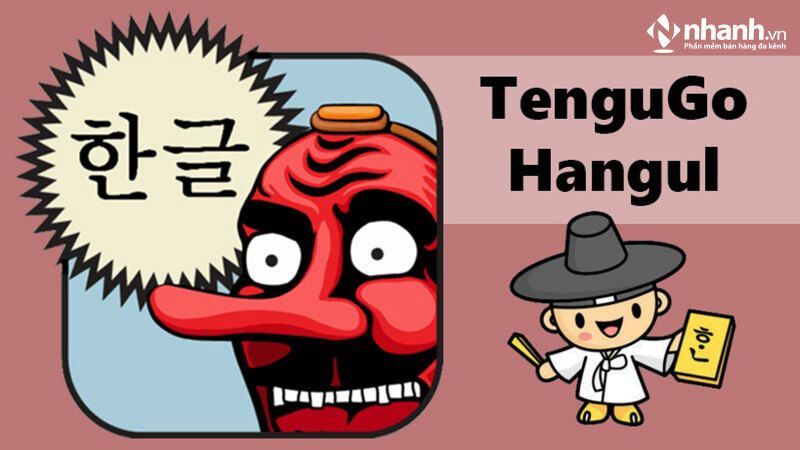 TenguGo Hangul hỗ trợ học tiếng Hàn thông qua kiến thức về lịch sử chữ viết