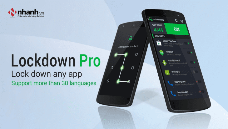 Phần mềm khóa ứng dụng trên Appstore Lockdown Pro