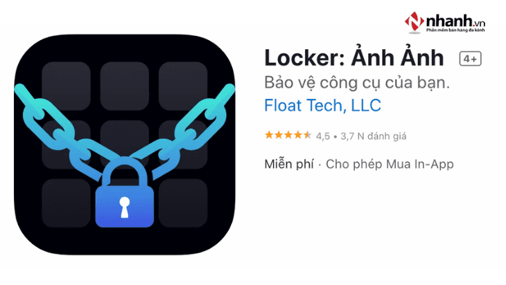 Phần mềm Locker khóa ứng dụng trên iPhone không cần Jailbreak