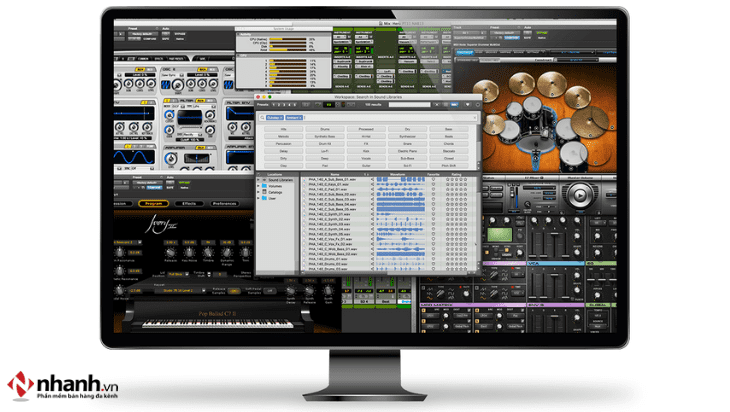 Phần mềm làm nhạc chuyên nghiệp Avid Pro Tools First