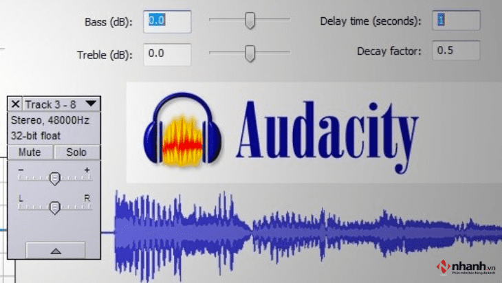 Phần mềm làm nhạc Audacity