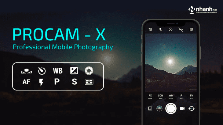 ProCam - Ứng dụng quay video chuyên nghiệp