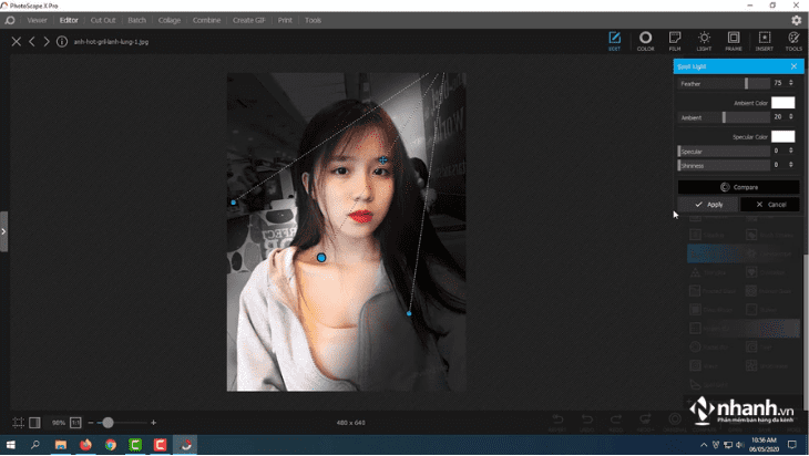 Phần mềm chỉnh sửa ghép ảnh PhotoScape