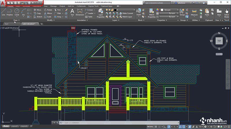 Phần mềm thiết kế nhà 3D chuyên nghiệp Auto CAD