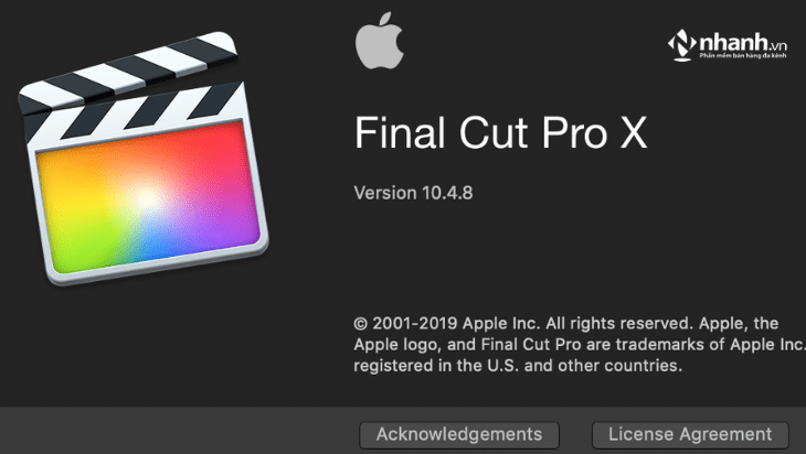 Phần mềm chỉnh sửa video trên máy tính miễn phí Final Cut Pro X